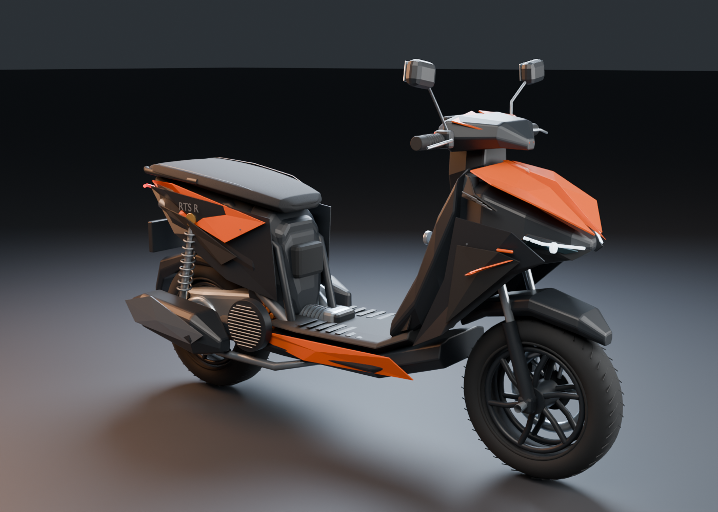 RTS R 165 機車 3D 重建預覽